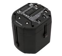 Caruba - Adaptateur secteur de voyage avec 2 prises USB