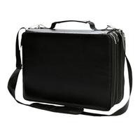 Cas de l'organisateur de signets : sac de rangement de grande capacité avec séparateurs d'art support pour marqueurs d'art | Organisation du matériel d'écriture étudiant, Noir , Consulte la