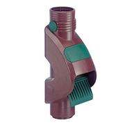 Cas Tube Filtre séparateur d'feuillus rainus dans la couleur marron pour tôle cas tubes avec 80 mm et 100 mm de diamètre. Empêche le zusetzen et colmatage de cas Cannes par grosses particules comme feuilles et de mousse.