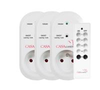 Casa Control 3 prises avec télécommande