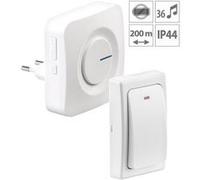 Casa Control Sonnette sans fil 36 tonalités FTK-100 avec récepteur secteur