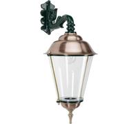 Casa Padrino Applique murale extérieure Art Nouveau / Lanterne extérieure 27 x 31,5 x H. 60 cm - Différentes couleurs - Baroque & Art Nouveau Balcon Terrasse Eclairage extérieur Lampe de jardin