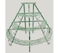 Casa Padrino Art Nouveau Etagère pour plantes / Escalier pour fleurs 153 x 76 x H. 117 cm - différentes couleurs - fer forgé Décoration de jardin