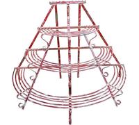 Casa Padrino Art Nouveau Etagère pour plantes / Escalier pour fleurs 153 x 76 x H. 117 cm - différentes couleurs - fer forgé Décoration de jardin