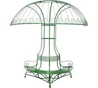 Casa Padrino Banc avec demi-pare-soleil diamètre 2,68 x h. 2,7m - Meubles de jardin de luxe