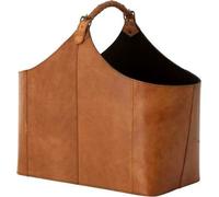 Casa Padrino Designer Sac / Panier en cuir de buffle - Accessoires de luxe