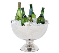 Casa Padrino Designer Seau à champagne en acier inoxydable 39 x H. 26 cm - Collection Restaurant de luxe