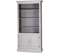 Casa Padrino Landhaus Bibliothèque L 109 x H 210 cm Bibliothèque Étagère Armoire - Art Déco Art Nouveau Hôtel Meubles en bois massif