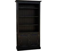 Casa Padrino Landhaus Bibliothèque L 109 x H 210 cm Bibliothèque Étagère Armoire - Art Déco Art Nouveau Hôtel Meubles en bois massif