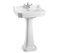Casa Padrino Lavabo de luxe avec socle 56 x 47 x H. 96 cm - lavabo en porcelaine