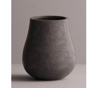 Casa Padrino Luxus XXL Décoration de jardin Pot de fleurs en béton Anthracite Ø 88 x H. 100 cm