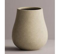 Casa Padrino Luxus XXL Décoration de jardin Pot de fleurs en béton Crème Ø 88 x H. 100 cm