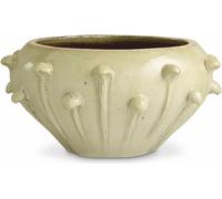 Casa Padrino Pot de fleurs baroque de luxe en céramique couleur sable antique Ø 89 x H. 45 cm