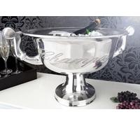 Casa Padrino : Refroidisseur à vin en aluminium argenté, modèle Luxus, hauteur 30 cm, largeur 65 cm