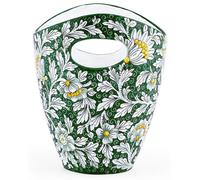 Casa Padrino Seau à glace en céramique de luxe Vert / Multicolore Ø 27 x H. 25 cm - Seau à glace fait main & peint à la main - Seau à vin - Seau à champagne - Seau à champagne - Qualité de luxe - Ital