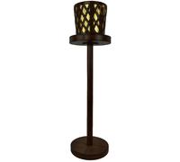 Casa Padrino Seau à vin de luxe avec support Marron foncé / Laiton Ø 27 x H. 95 cm - Seau à champagne - Seau à champagne - Accessoires pour la gastronomie - Accessoires pour restaurants - Accessoires 