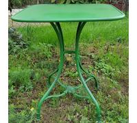 Casa Padrino Table de jardin 60 x 60 x H. 75 cm - plusieurs couleurs - Meubles de jardin en fer forgé