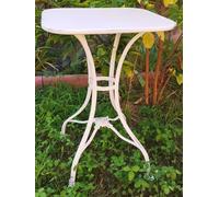 Casa Padrino Table de jardin 60 x 60 x H. 75 cm - plusieurs couleurs - Meubles de jardin en fer forgé
