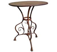 Casa Padrino Table de jardin Grille Diamètre 60 x H. 70 cm - Meubles de jardin