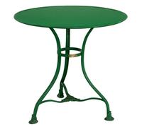 Casa Padrino Table de jardin Vert diamètre 60 x h. 70 cm - Meubles de jardin
