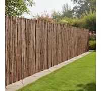 casa.pro Canisse en Écorce Brise-Vue Naturel pour Jardin Terrasse Balcon Protection Vent Soleil Clôture Décorative Séparation Résistant Extérieur Intérieur Facile à Installer 500 x 150 cm