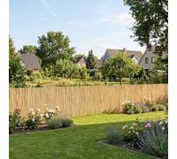 casa.pro Canisse en Roseau Brise-Vue Naturel pour Jardin Terrasse Cache Vue Balcon Palissade Protection contre Regards Vent Soleil Clôture Décorative Séparation Résistant 100 x 600 cm Naturel