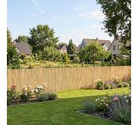 casa.pro Canisse en Roseau Brise-Vue Naturel pour Jardin Terrasse Cache Vue Balcon Palissade Protection contre Regards Vent Soleil Clôture Décorative Séparation Résistant 90 x 600 cm Naturel