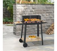 casa.pro Chariot de barbecue Ari Barbecue au charbon de bois BBQ