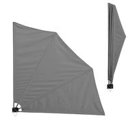 Casa.pro Parasol mural carré - Gris
