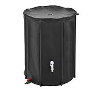 casa.pro Récupérateur d'eau Réservoir d'eau PVC Inoxydable et Résistant aux UV 500 litres de Capacité 80 x 98 cm