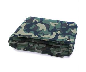 Casa Pura Housse Bâche Camouflage 100 g/m² Imperméable Verte