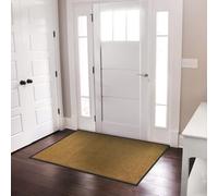 casa pura Rhine - Tapis d’entrée - Beige - 120 x 300 cm | Paillasson absorbant et anti-salissures en polyamide, envers antidérapant en PVC, lavable à 30 °C, pour maison et locaux pro