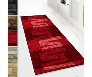 casa pura Tapis de couloir pour cuisine Via Veneto couloir & salon - Tapis de couloir sur mesure - Vendu au mètre - Tapis de couloir - Tapis de cuisine - Pont - Tapis de salon 67 x 350 cm | 2,35 m²