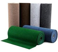 casa pura Tapis Gazon Artificiel au mètre | Moquette Extérieure | Nombreuses Couleurs au Choix | Balcon, terrasse, Jardin etc. | Vert - 133x350cm