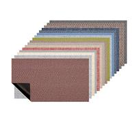 casa pura Tapis Intérieur Extérieur - Tapis Terrasse Résistant | Antisalissure, Impermeable & Antidérapant | Nombreux Design/Tailles | Gela - 90x600cm