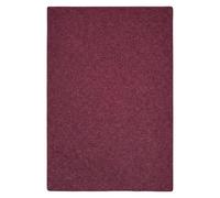 casa pura Tapis London | Plusieurs tailles | Tapis à poils plats à poils bouclés | Facile d'entretien | Tapis de couloir, de salon, de cuisine, de chambre à coucher (bordeaux, 140 x 200 cm)