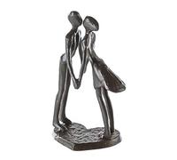 Casablanca Design Skulptur 'Heartbeat' Eisen brüniert 74779