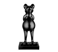 Casablanca Figurine décorative de qualité supérieure - Grenouille XL - Design Grenouille métallique - Décoration Moderne - Hauteur 68 cm