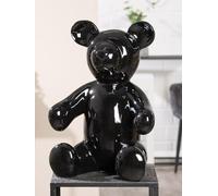 Casablanca Grande Figurine décorative Ours XL - Sculpture Moderne - Design Décoration Cadeau - Couleur : Blanc - Hauteur : 45 cm