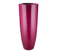 Casablanca modernes Design GILDE Pot de Fleurs en Fibre de Verre en résine, Rose, 92 cm