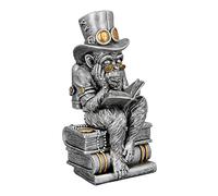 Casablanca - Sculpture en poly Steampunk Reading ape VE 2