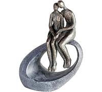 Casablanca - Sculpture - Figurine décorative - Moment - Couple - Poly - Bronze - 27 x 19 cm