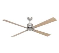 CasaFan ECO NEO III 152 Ventilateur de plafond WiFi économe en énergie et silencieux avec pales en bois de qualité supérieure, 6 vitesses avec télécommande, pour pièces jusqu'à 35 m² et inclinaisons