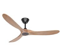 Ventilateur de plafond Eco Genuino DC 152 Noir-Chêne CasaFan