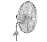 CasaFan Ventilateur mural WM2 Wall Eco (Ø x H) 69 cm x 69 cm Couleur des pales : gris argenté Couleur du boîtier : gris argenté, chrome (transparent (207512)