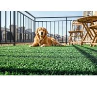 Casanoov Gazon Synthétique Orso 1x5m 7mm - Gazon Artificiel Extérieur Balcon Terrasse Jardin - Rouleau Gazon Résistant UV Chlore Entretien Facile Aspect Naturel