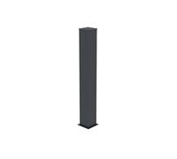 Casanoov Lot de 2 poteaux EIFEL 20x20 en alu H.166cm - Gris anthracite