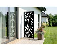 Casanoov panneau décoratif folya noir h.160cm motifs intégral