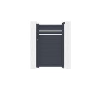 Casanoov Portillon 1m CIMONE H.160cm aluminium gris
