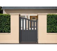 Casanoov Portillon 1m MEIJE H.140cm aluminium gris